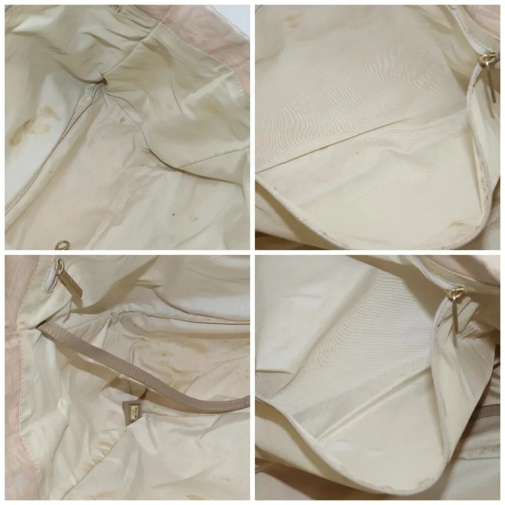 CHANEL New Travel Line Tote Bag Nylon Beige Gold CC - Picture 15 of 16